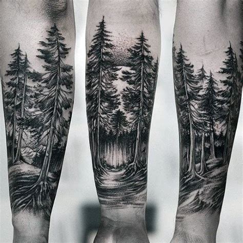 100 Tatuajes de Bosques (Con el significado)